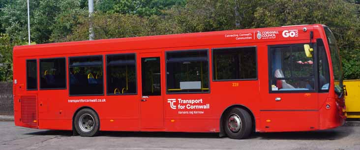 Transport for Cornwall Alexander Dennis Enviro200 2211